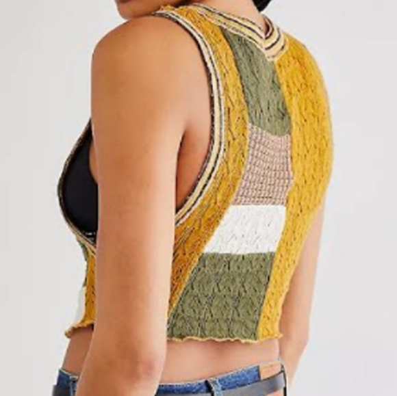 Free People Feeling Patch Sweater Vest - Picture 11 of 11
